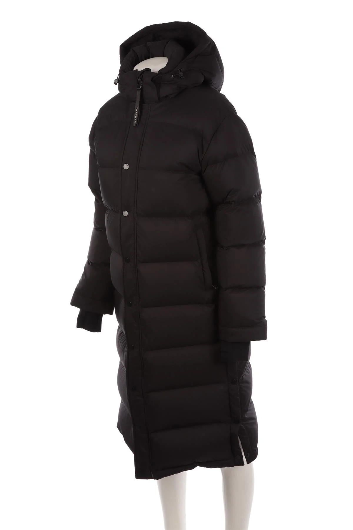 SUPER WORLD BLACK PADDED DOWN COAT SMALL - Image 3
