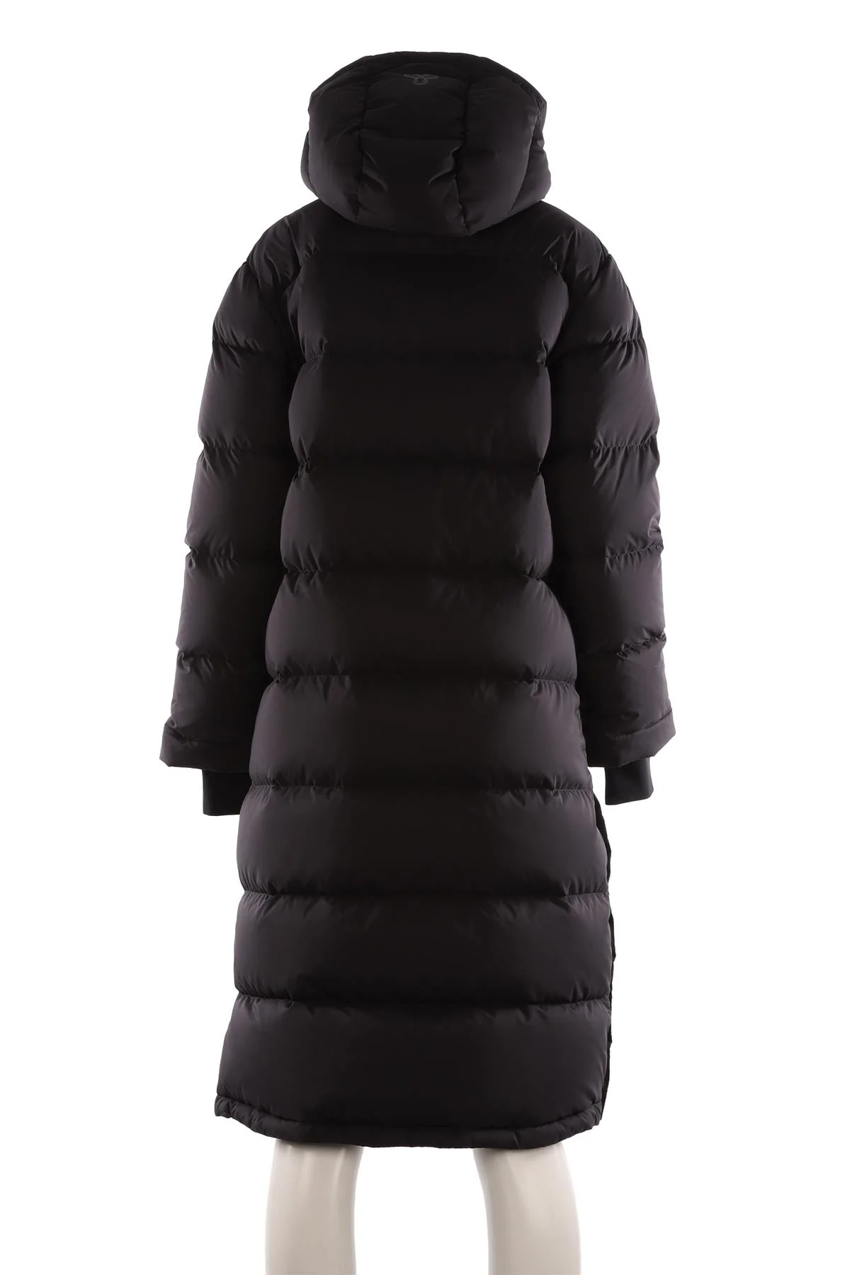 SUPER WORLD BLACK PADDED DOWN COAT SMALL - Image 4