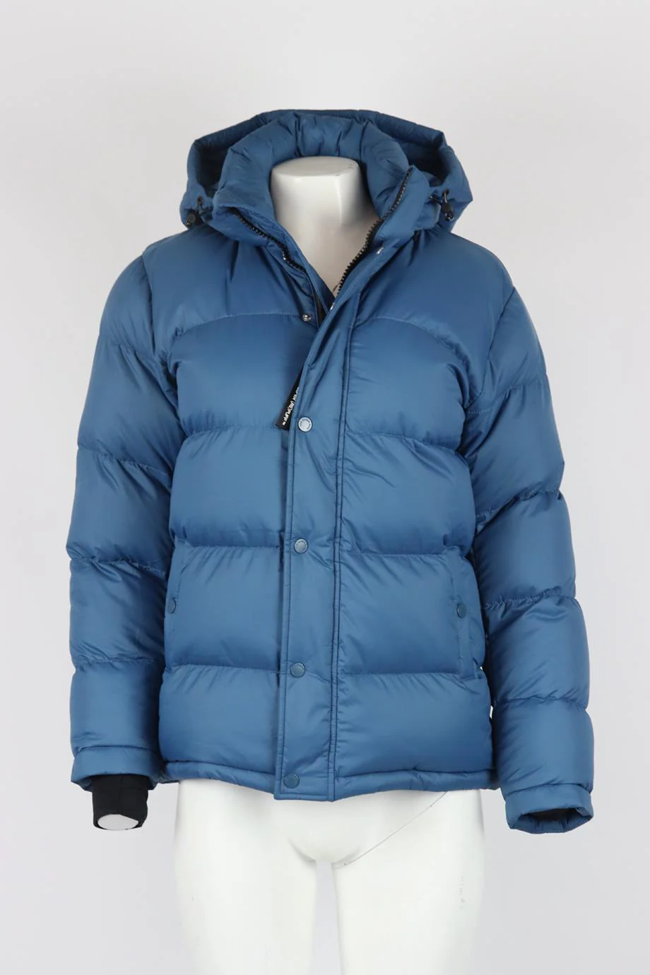 SUPER WORLD HOODED QUILTED PADDED SHELL JACKET XSMALL - Image 2