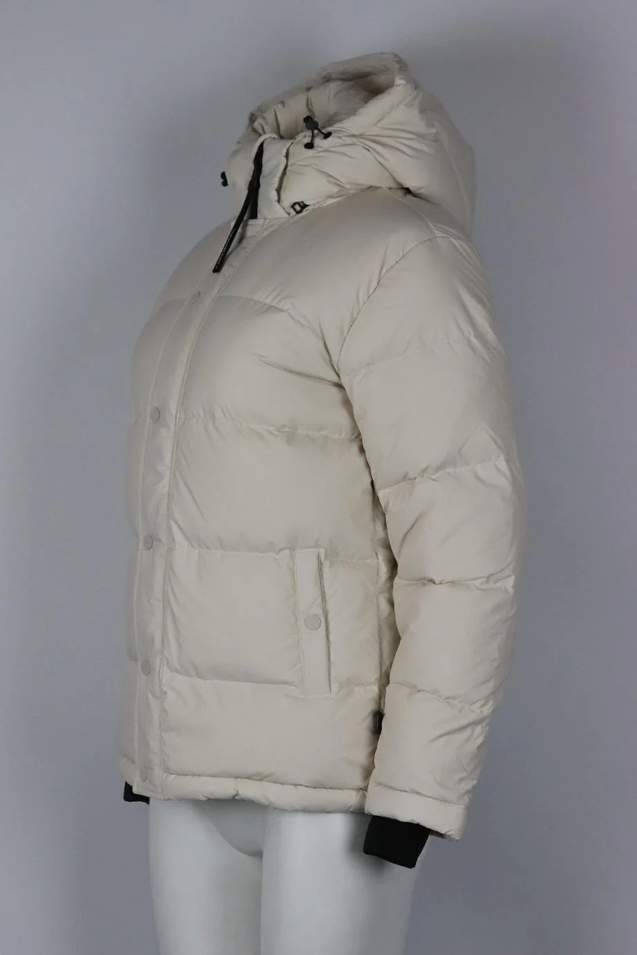 SUPER WORLD HOODED QUILTED SHELL DOWN JACKET XSMALL - Image 3