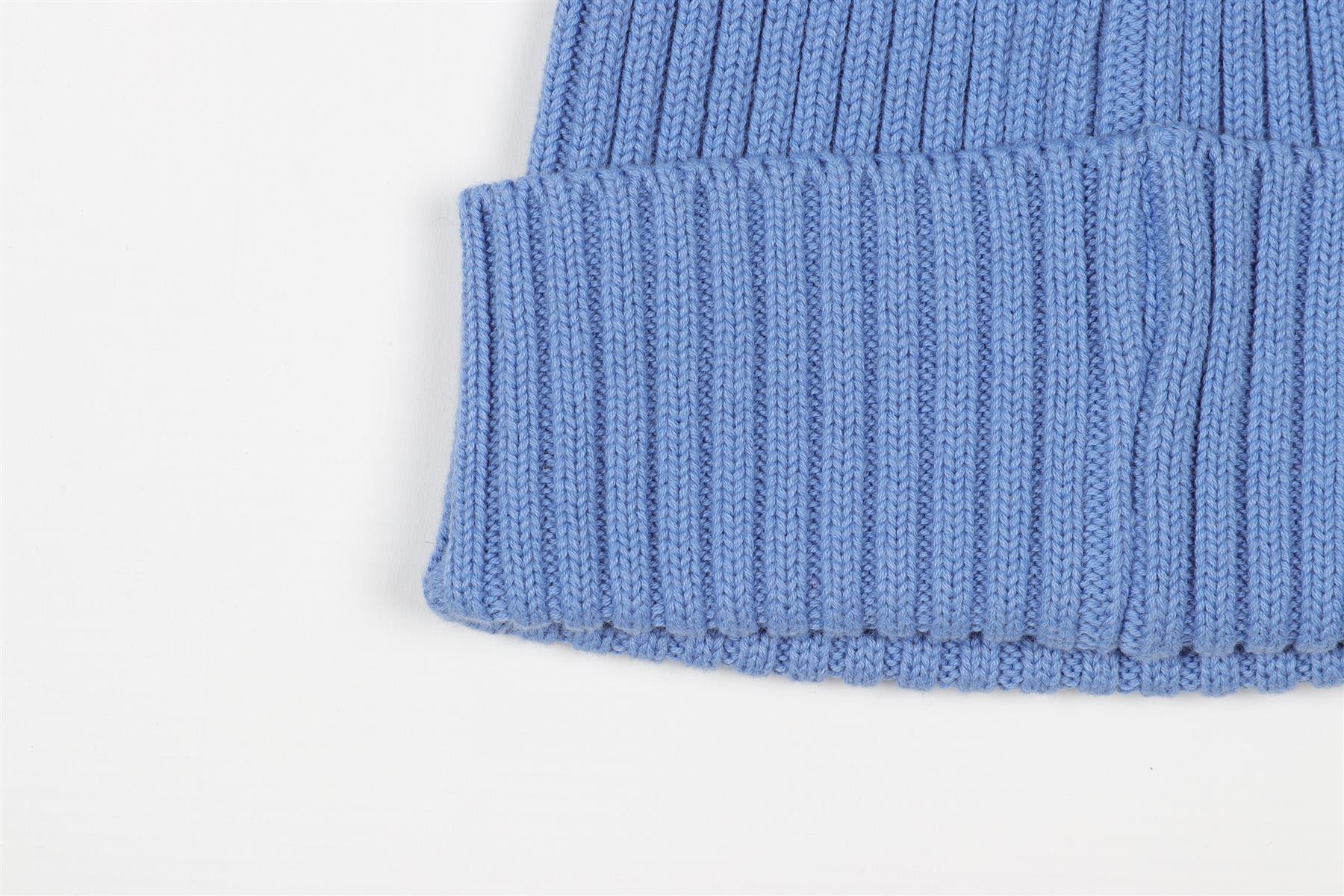 SUPREME BLUE WOOL BEANIE ONE SIZE - Image 5