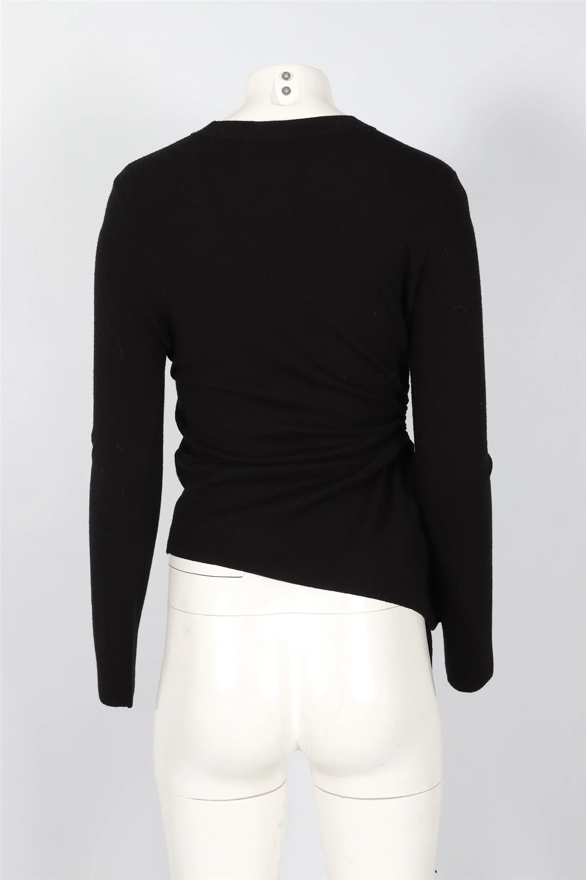 T BY ALEXANDER WANG BLACK WOOL SWEATER SMALL - Image 4