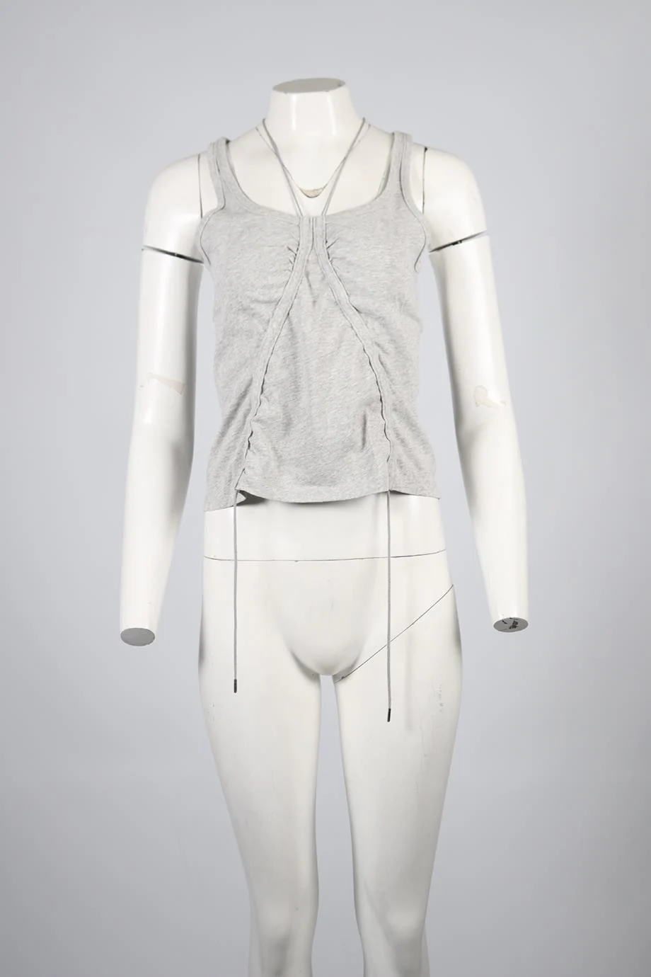 T BY ALEXANDER WANG COTTON TOP XSMALL - Image 2