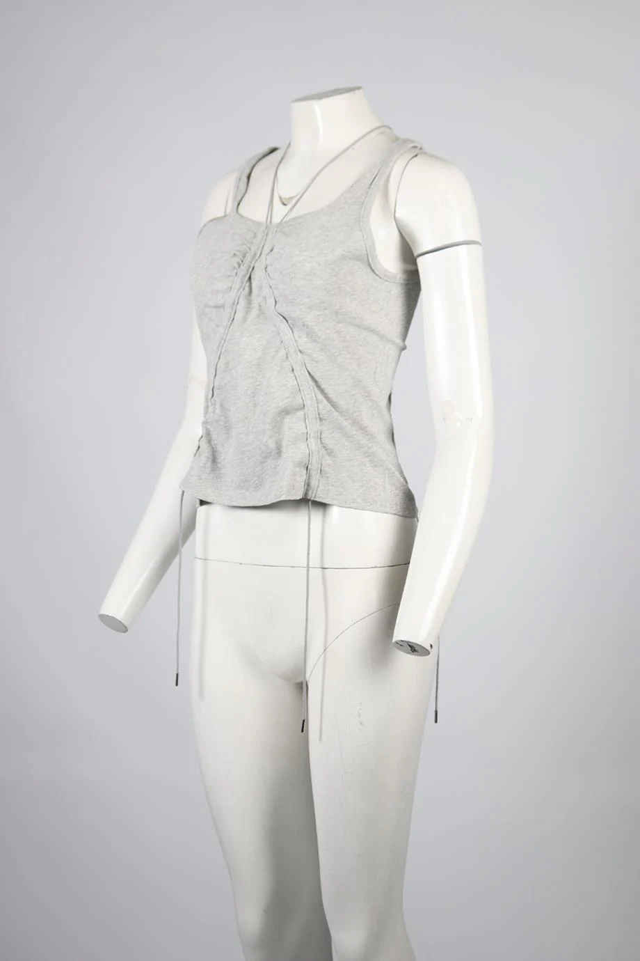 T BY ALEXANDER WANG COTTON TOP XSMALL - Image 3