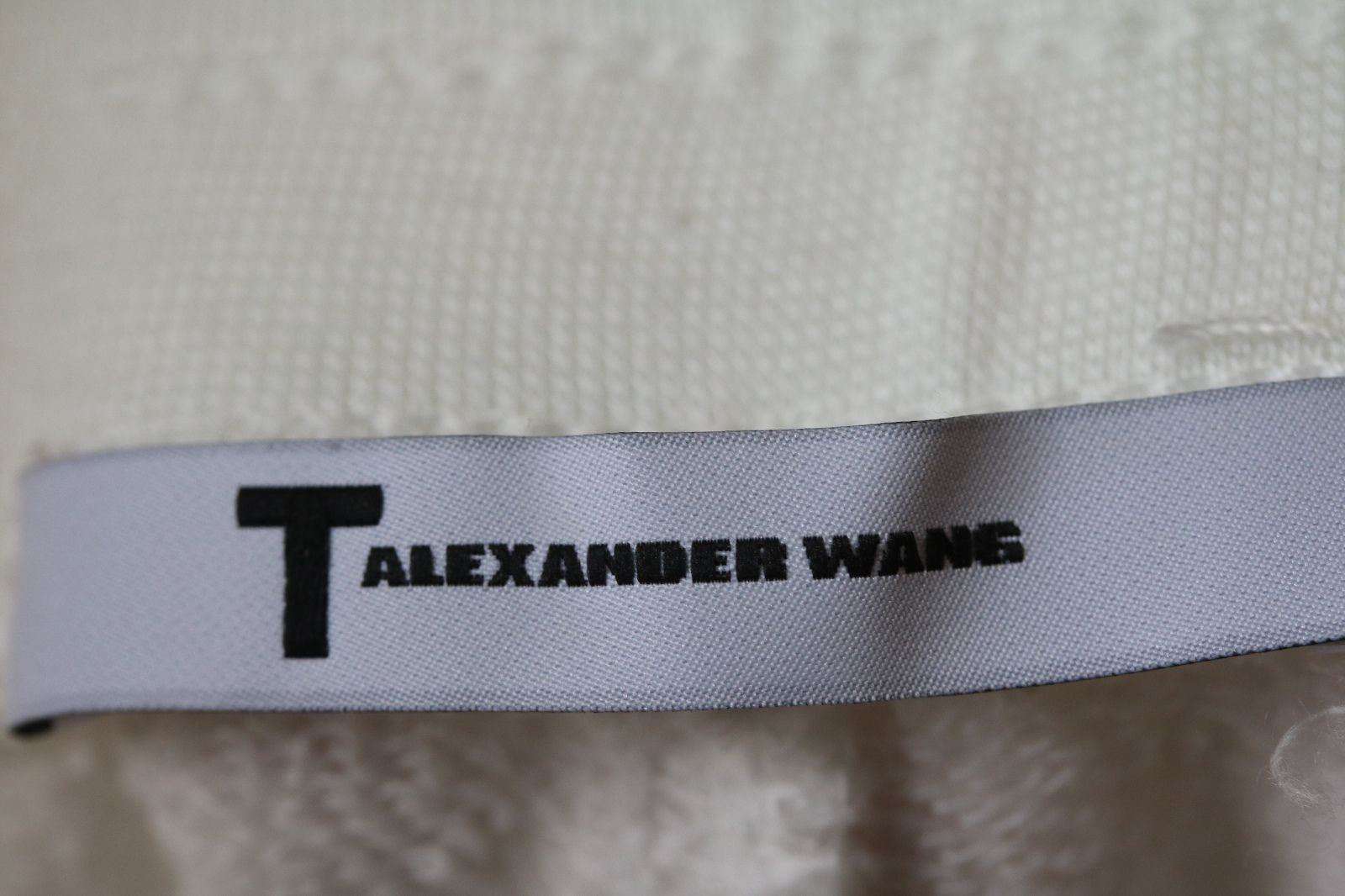 T BY ALEXANDER WANG FRENCH TERRY WHITE SWEATPANTS SMALL - Image 7