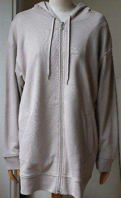 T BY ALEXANDER WANG LONG ZIP-UP HOODIE MEDIUM - Image 3