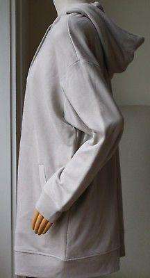 T BY ALEXANDER WANG LONG ZIP-UP HOODIE MEDIUM - Image 5