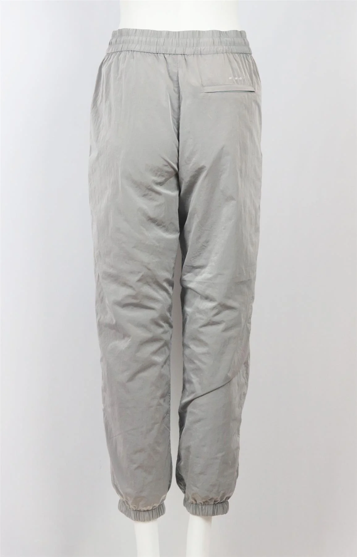 T BY ALEXANDER WANG STRIPED SHELL TRACK PANTS XSMALL - Image 4