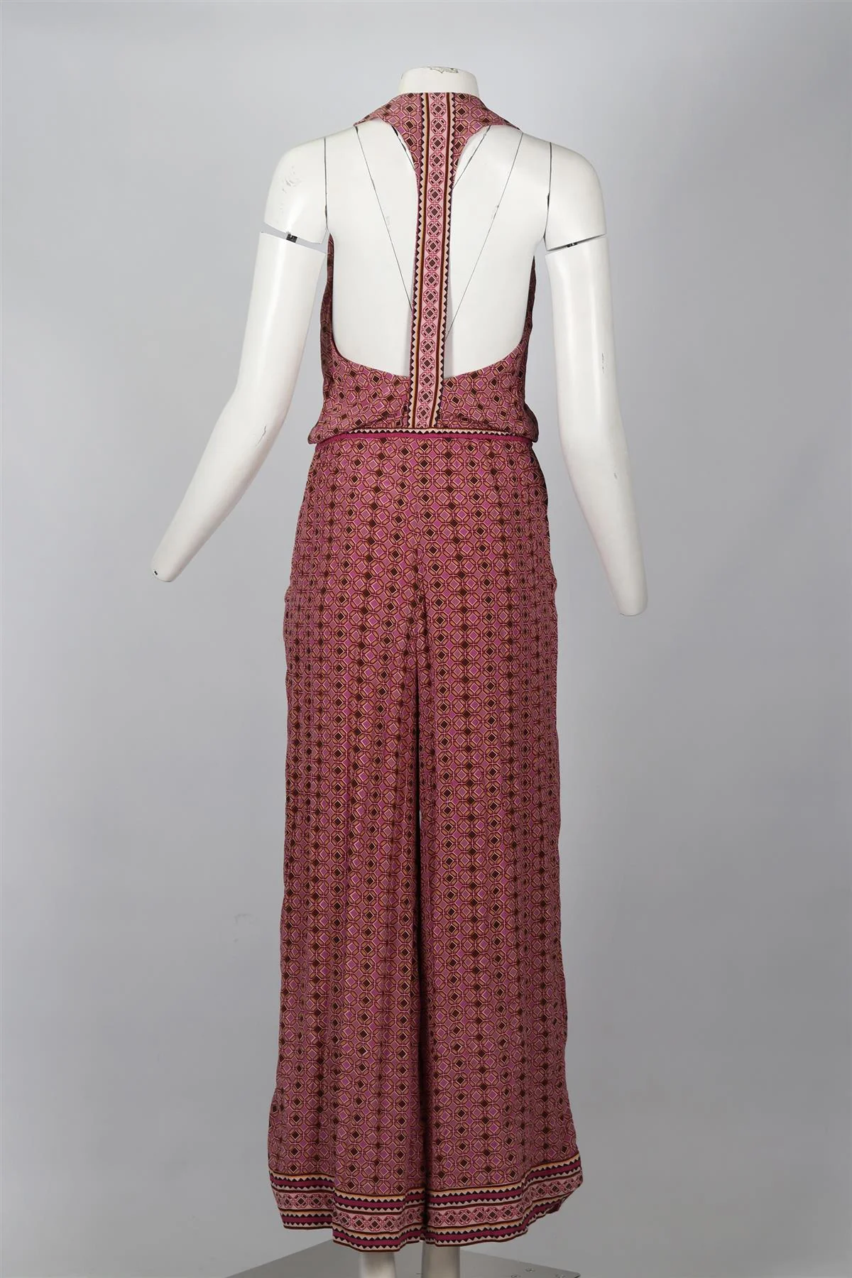 TALITHA SILK JUMPSUIT MEDIUM - Image 4