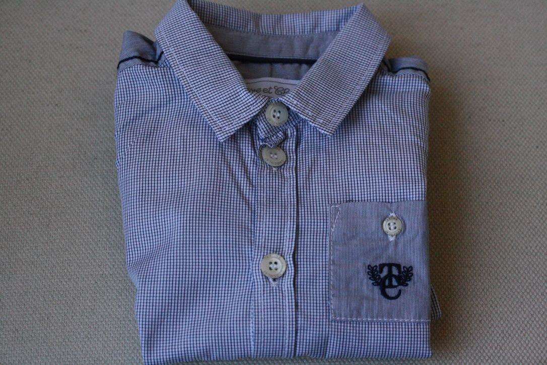 TARTINE ET CHOCOLAT BABY CHECKED SHIRT 6 MONTHS - Image 3
