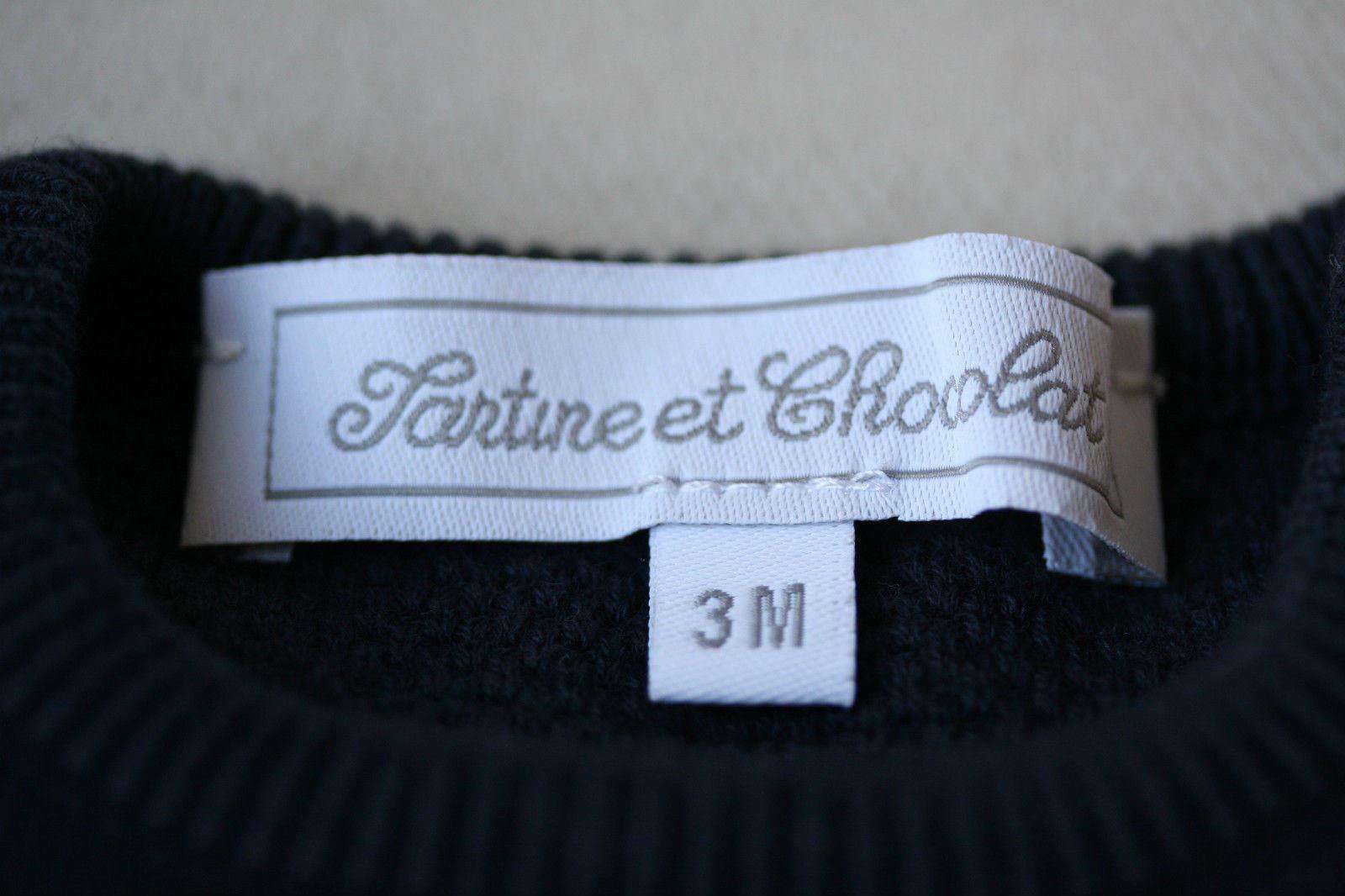 TARTINE ET CHOCOLAT BABY NAVY SWEATER 3 MONTHS - Image 7