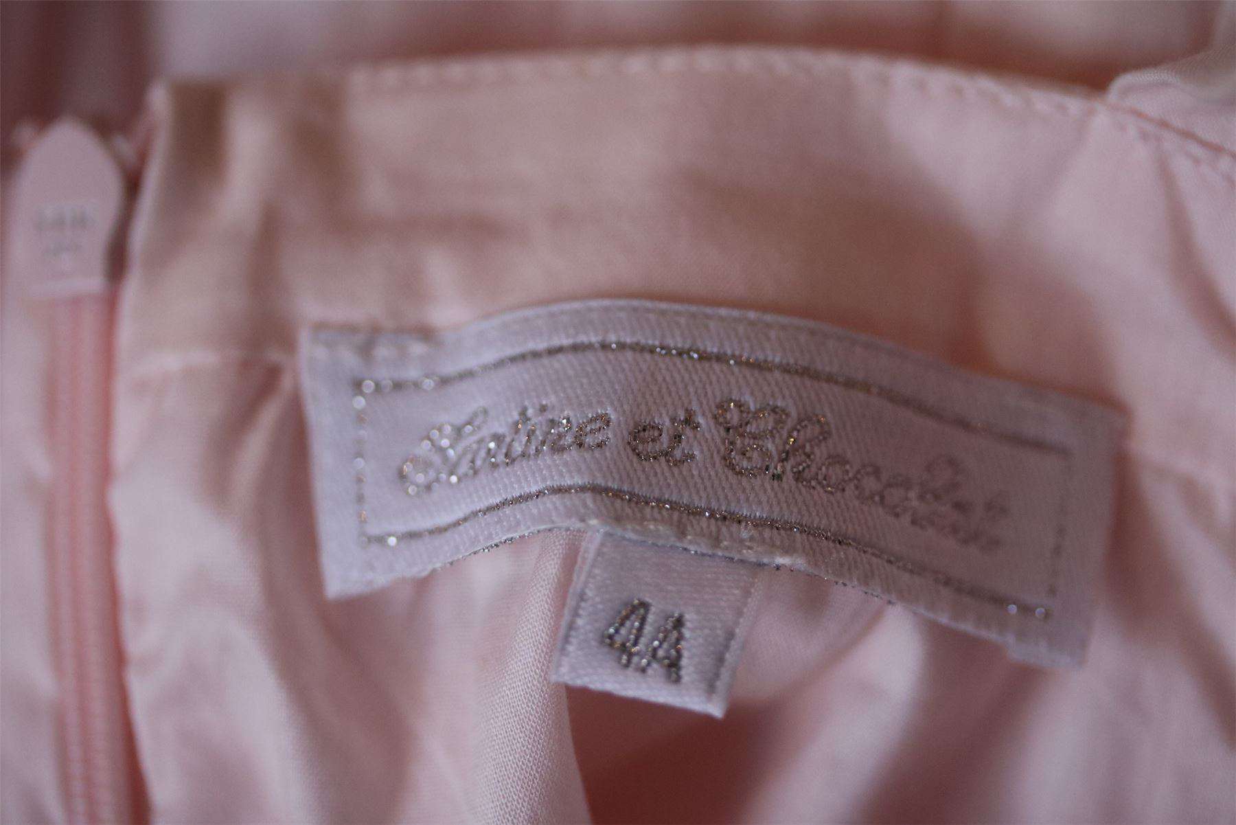 TARTINE ET CHOCOLAT GIRLS PINK COTTON DRESS 4 YEARS - Image 3