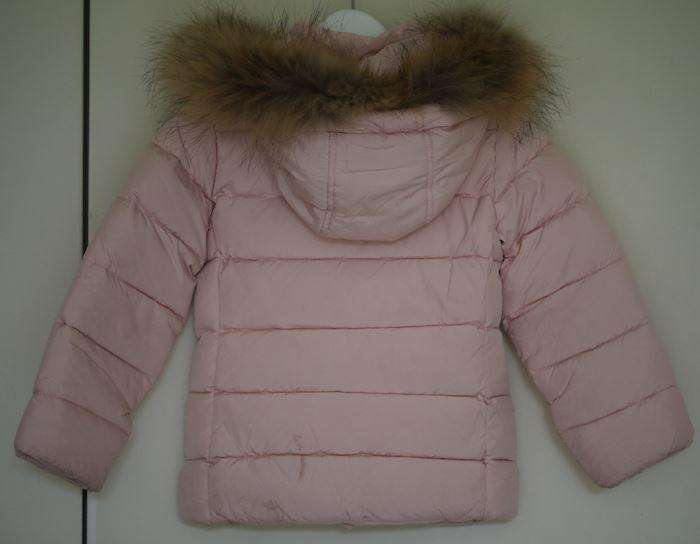 TARTINE ET CHOCOLAT GIRLS PINK DOWN PADDED JACKET 5 YEARS - Image 3