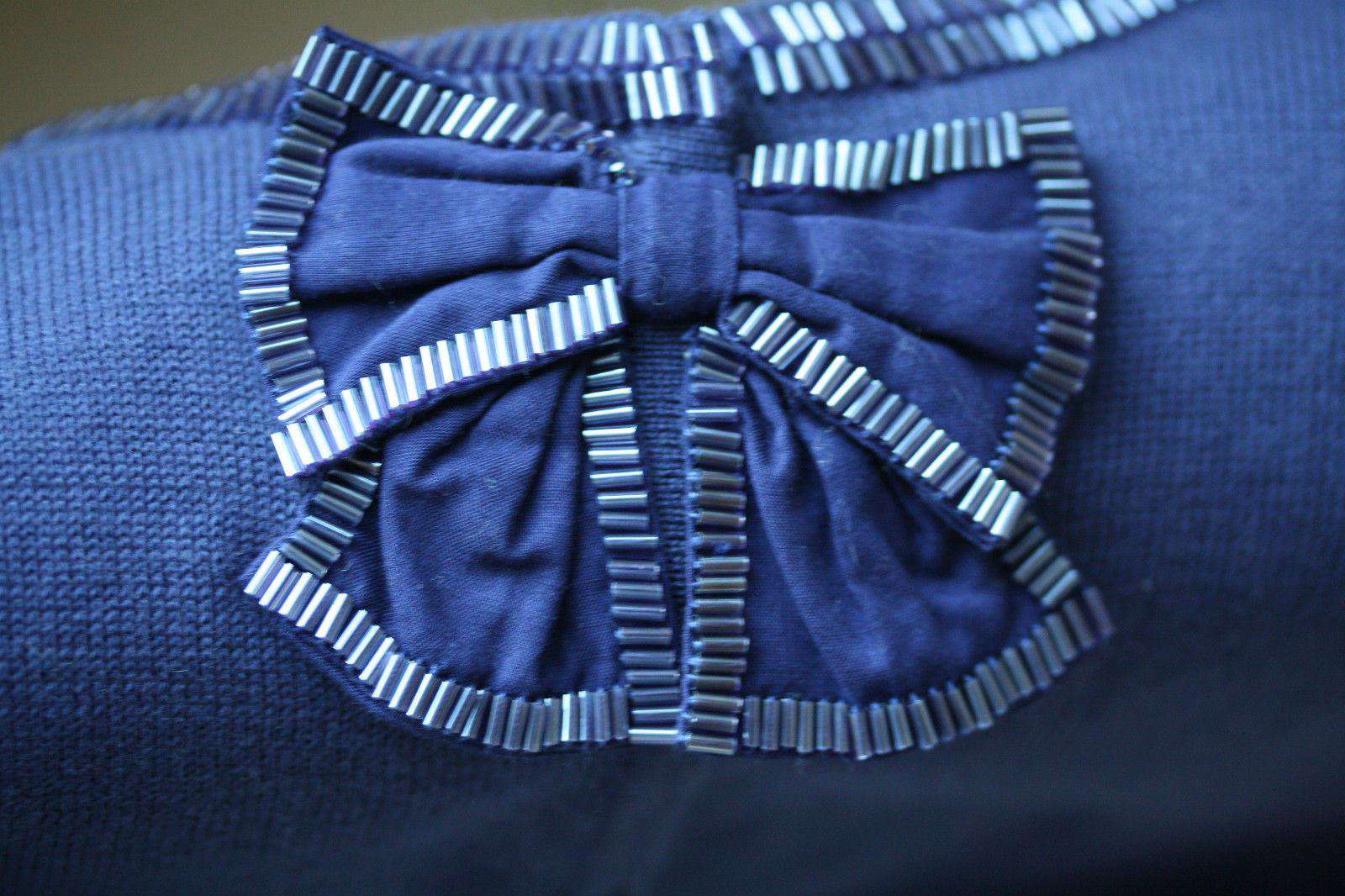 TARTINE ET CHOCOLAT NAVY BEADED BABY CARDIGAN 2 YEARS - Image 6
