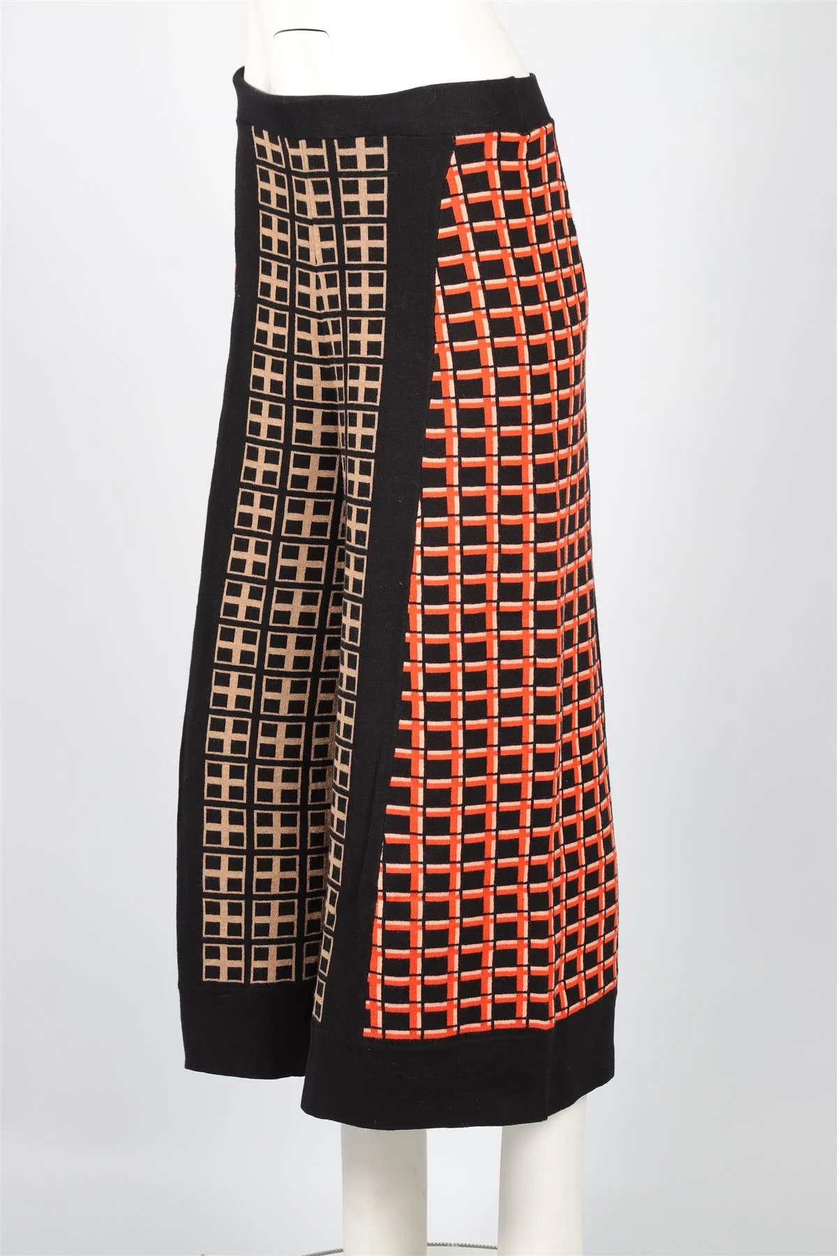 TEMPERLEY LONDON BLACK COTTON WIDE LEG PANTS SMALL - Image 3