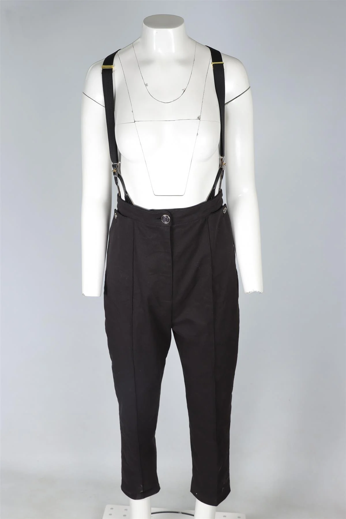TEMPERLEY LONDON BLACK STRAIGHT LEG PANTS UK 10 - Image 2