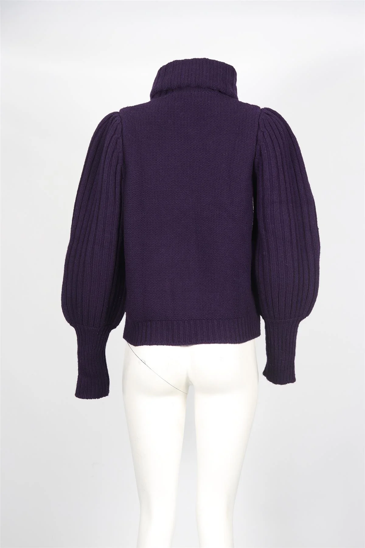 TEMPERLEY LONDON WOOL TURTLENECK SWEATER SMALL - Image 4