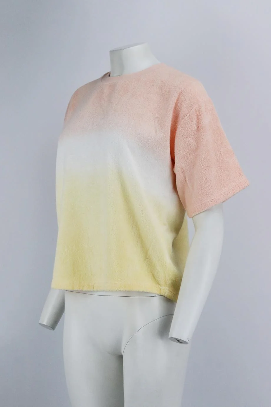 TERRY OMBRÉ COTTON TERRY TOP SMALL - Image 3