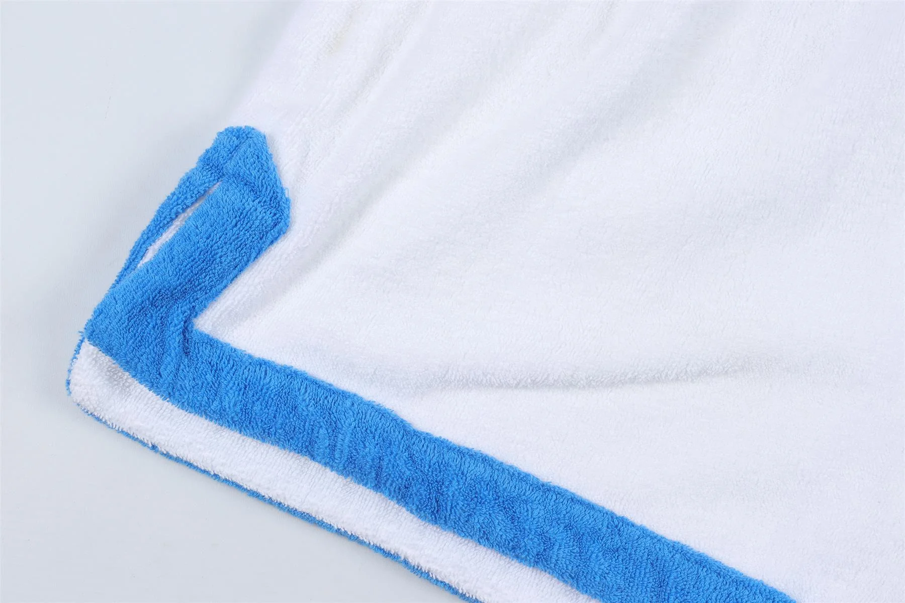 TERRY TOWELLING WHITE COTTON SHORTS MEDIUM - Image 3
