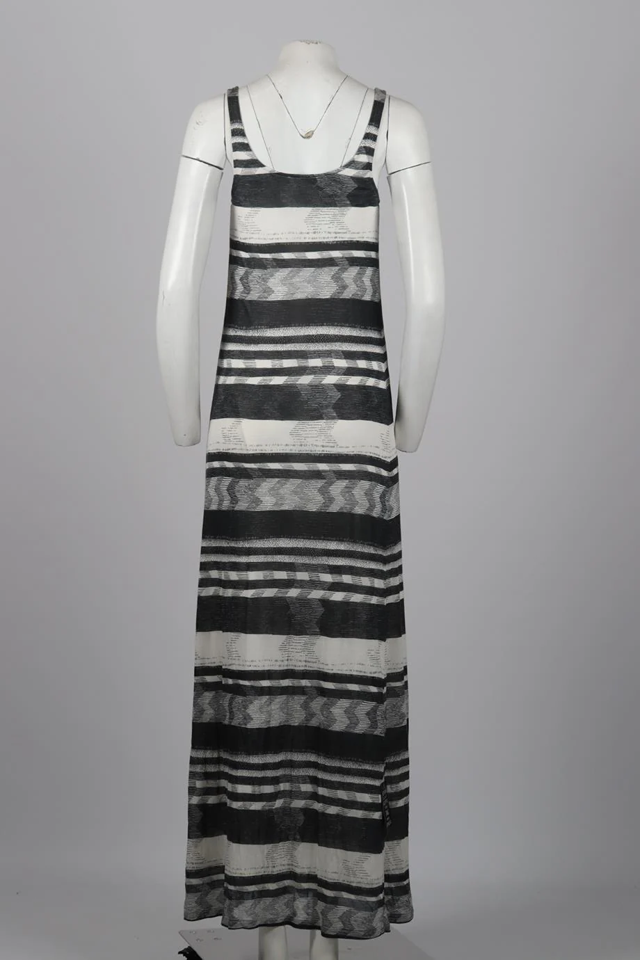 THAKOON PRINTED CASHMERE AND SILK BLEND MAXI DRESS SMALL - Image 4