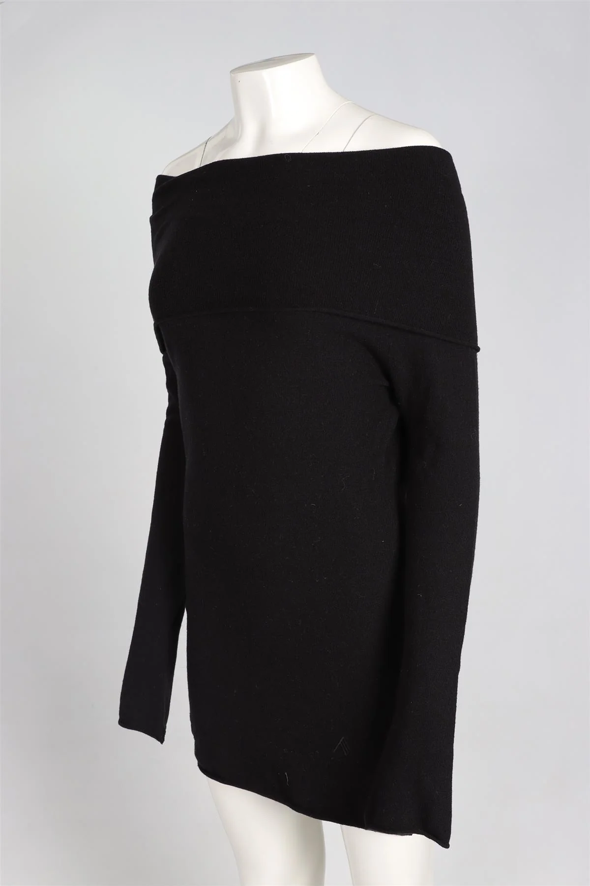 THE ATTICO BLACK WOOL TOP IT 44 UK 12 - Image 3