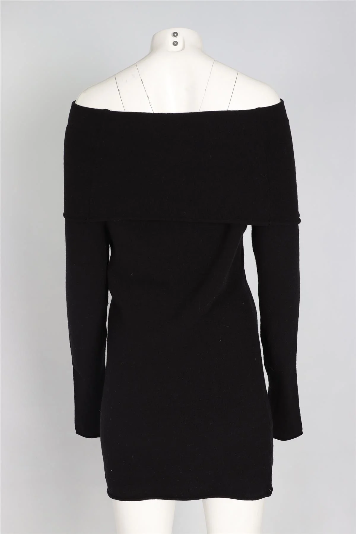 THE ATTICO BLACK WOOL TOP IT 44 UK 12 - Image 4