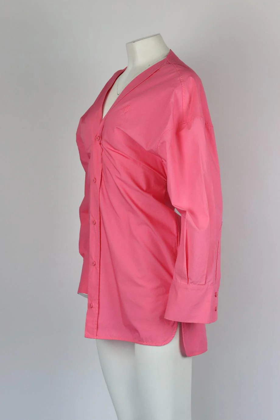 THE ATTICO COTTON MINI DRESS IT 40 UK 8 - Image 3