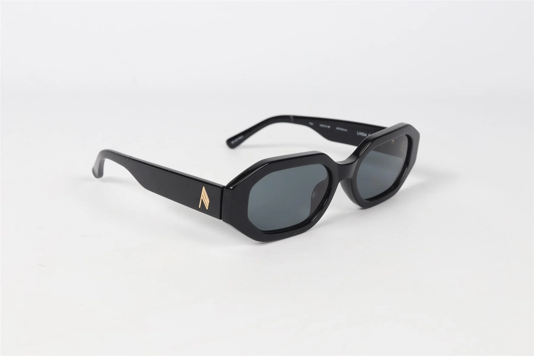 THE ATTICO + LINDA FARROW OCTOGONAL FRAME ACETATE SUNGLASSES - Image 2