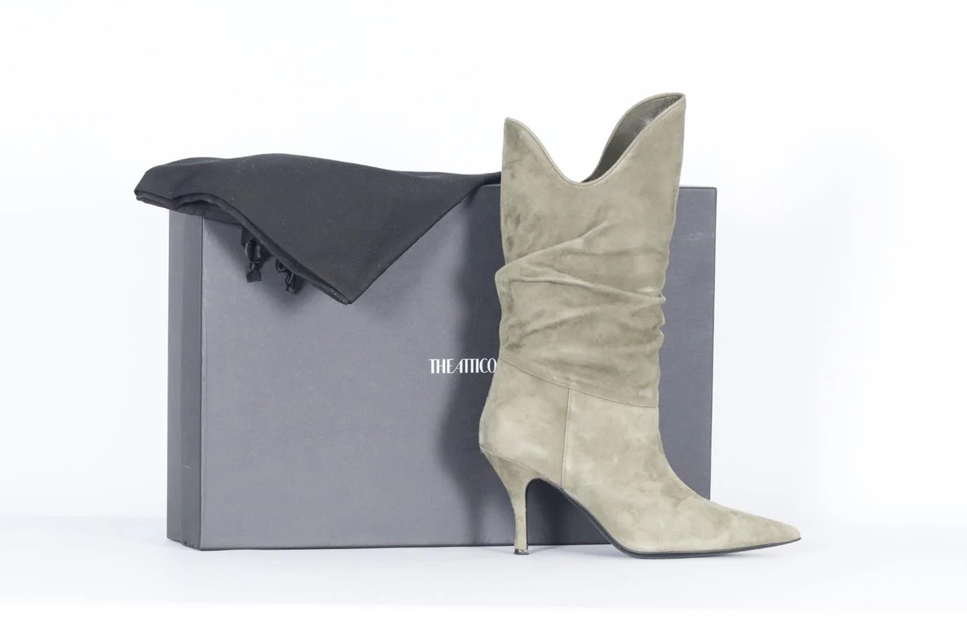 THE ATTICO SUEDE BOOTS EU 40 UK 7 US 10 - Image 6
