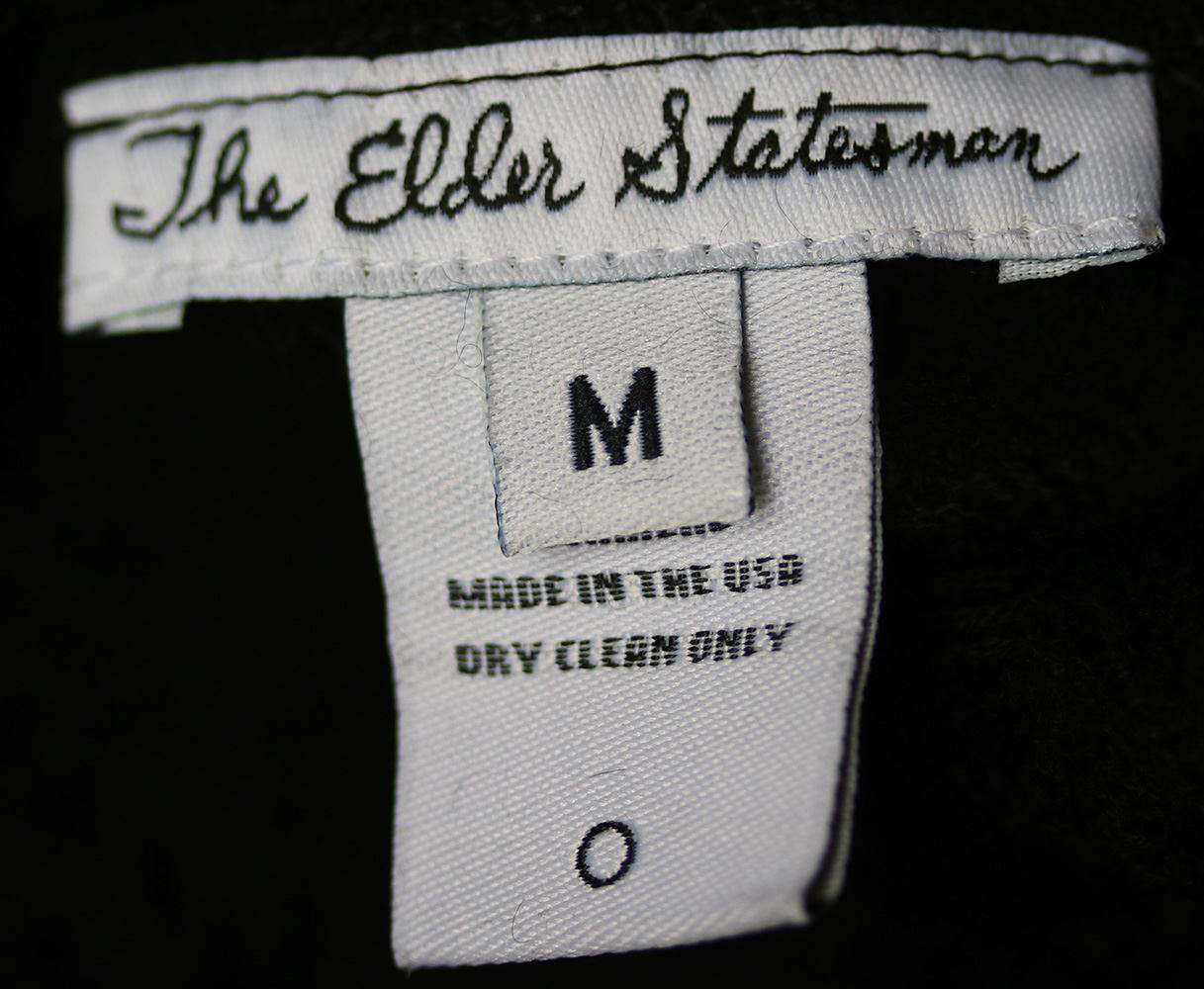 THE ELDER STATESMAN OPEN KNIT CASHMERE BODYSUIT MEDIUM - Image 5