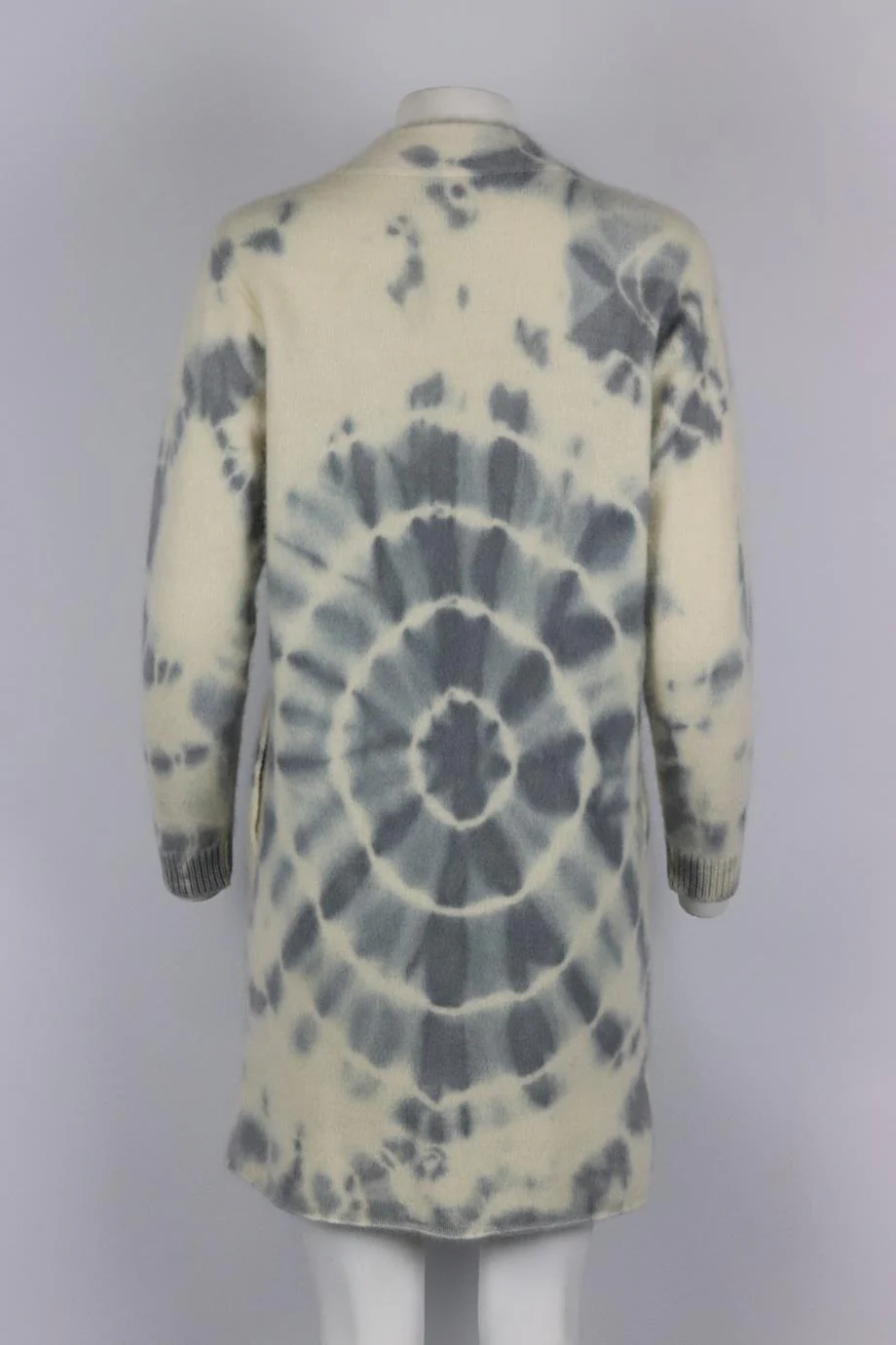 THE ELDER STATESMAN OVERSIZED TIE DYED CASHMERE CARDIGAN XSMALL - Image 4