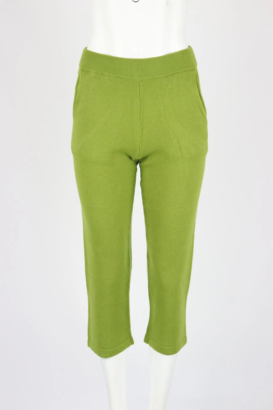 THE ELDER STATESMAN WOOL BLEND STRAIGHT LEG PANTS XSMALL - Image 2