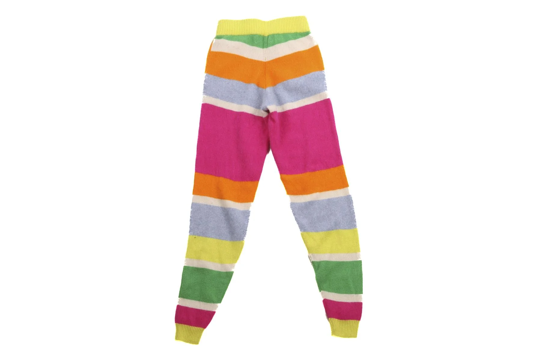 THE ELDER STATESMEN MULTI CASHMERE PANTS XXSMALL - Image 4