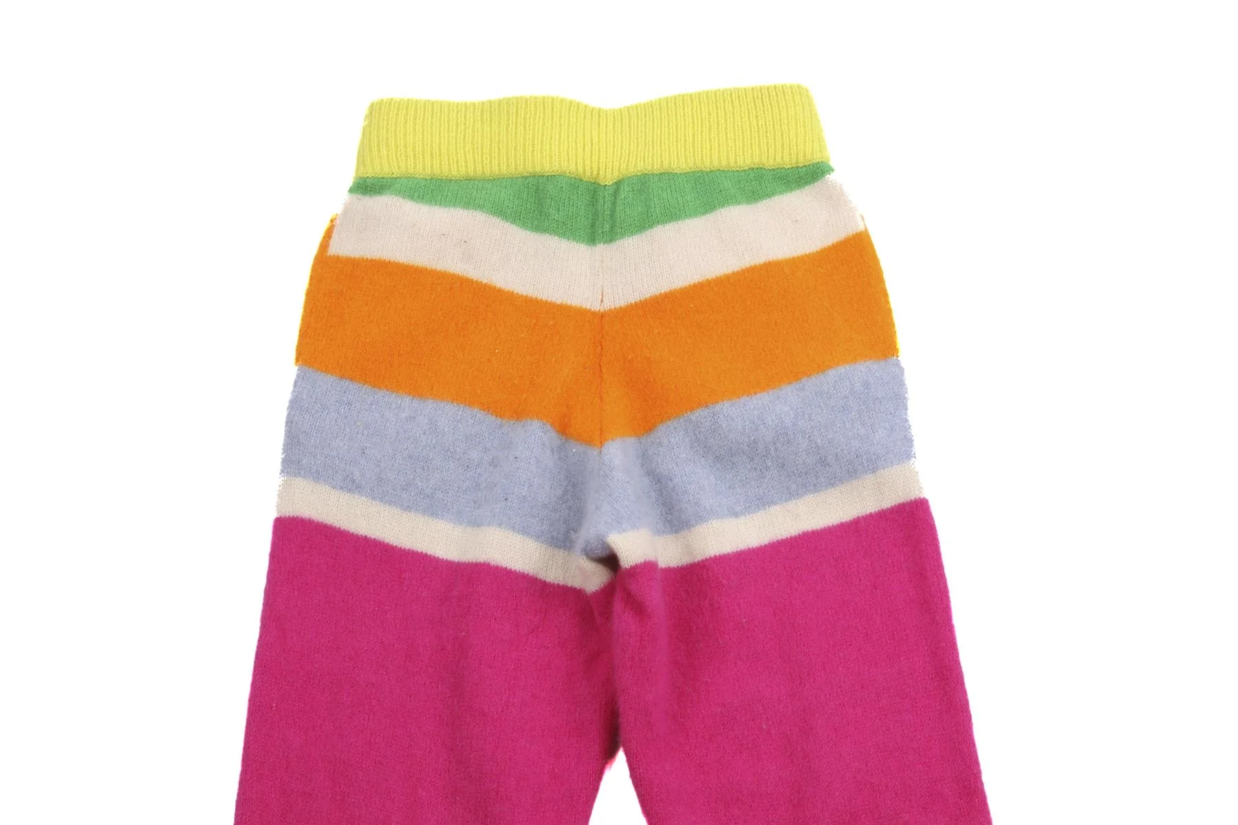 THE ELDER STATESMEN MULTI CASHMERE PANTS XXSMALL - Image 5