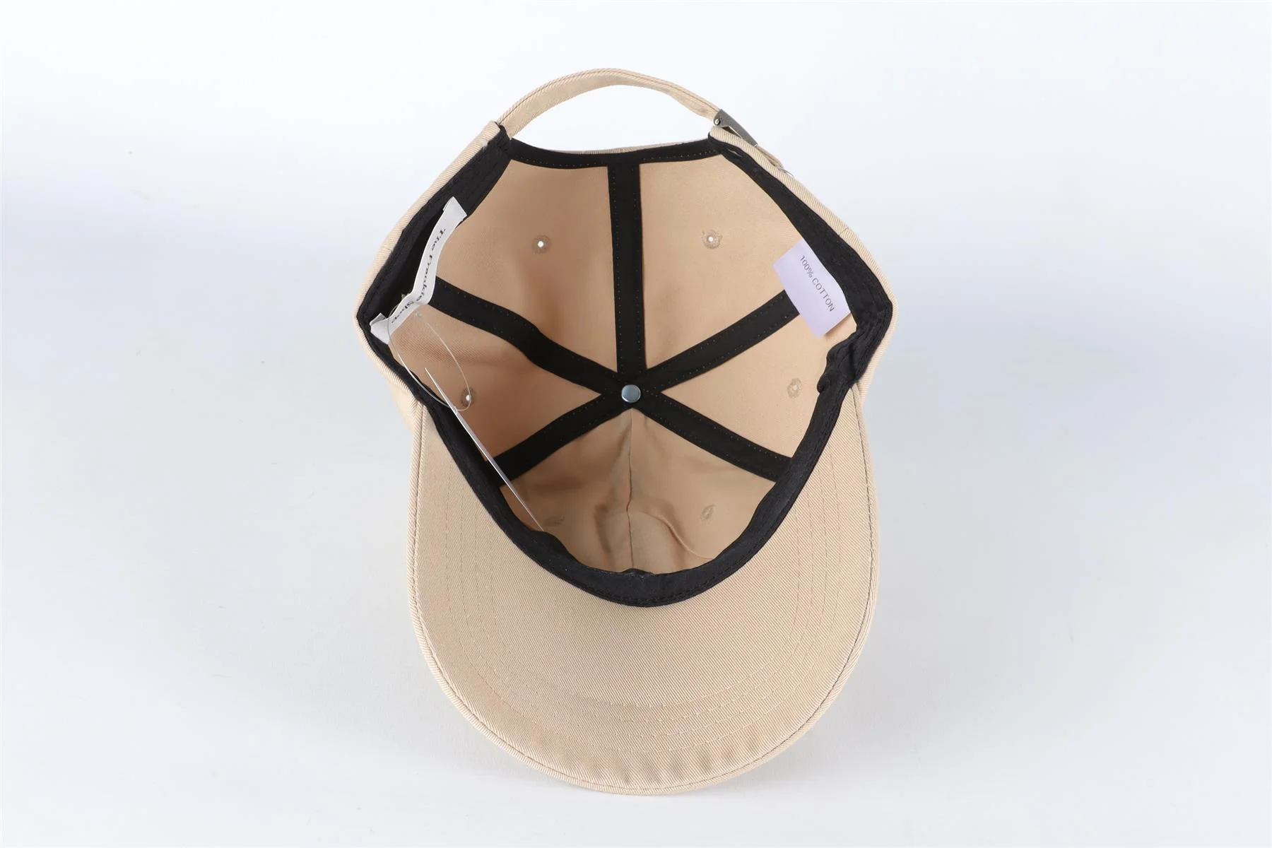 THE FRANKIE SHOP BEIGE COTTON BASEBALL CAP ONE SIZE - Image 5
