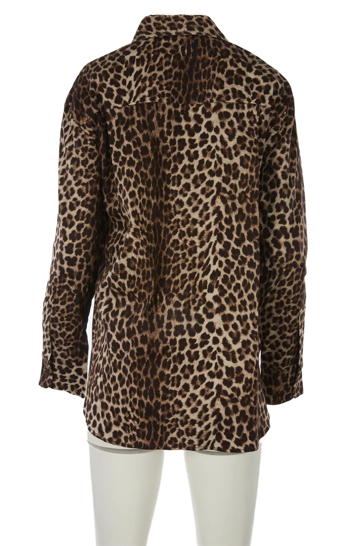 THE FRANKIE SHOP BROWN SHIRT SMALL - Image 4