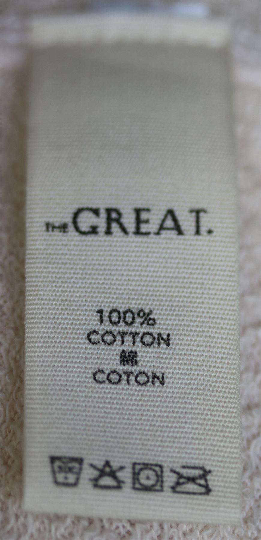 THE GREAT COLLEGE BADGE COTTON SWEATER 1 UK 8 - Image 7