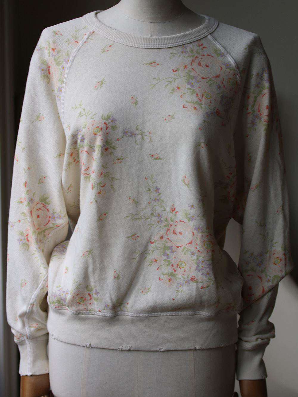 THE GREAT COLLEGE FLORAL COTTON SWEATER 0 UK 6 - Image 3