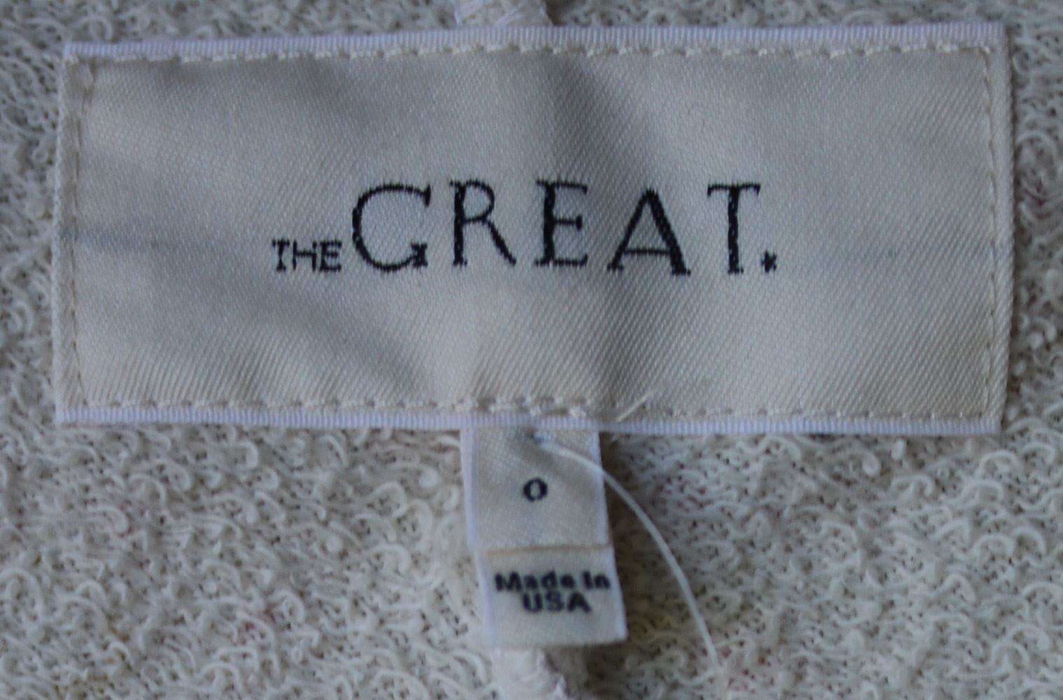 THE GREAT THE CROPPED FLORAL SWEATPANTS 0 UK 6 - Image 5