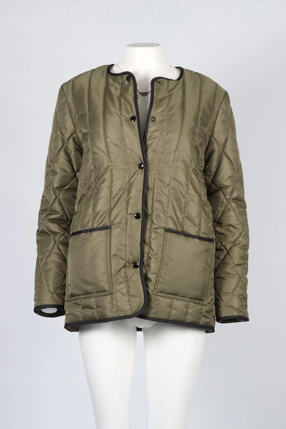 THE KOOPLES REVERSIBLE FAUX FUR AND SHELL JACKET UK 12 - Image 2