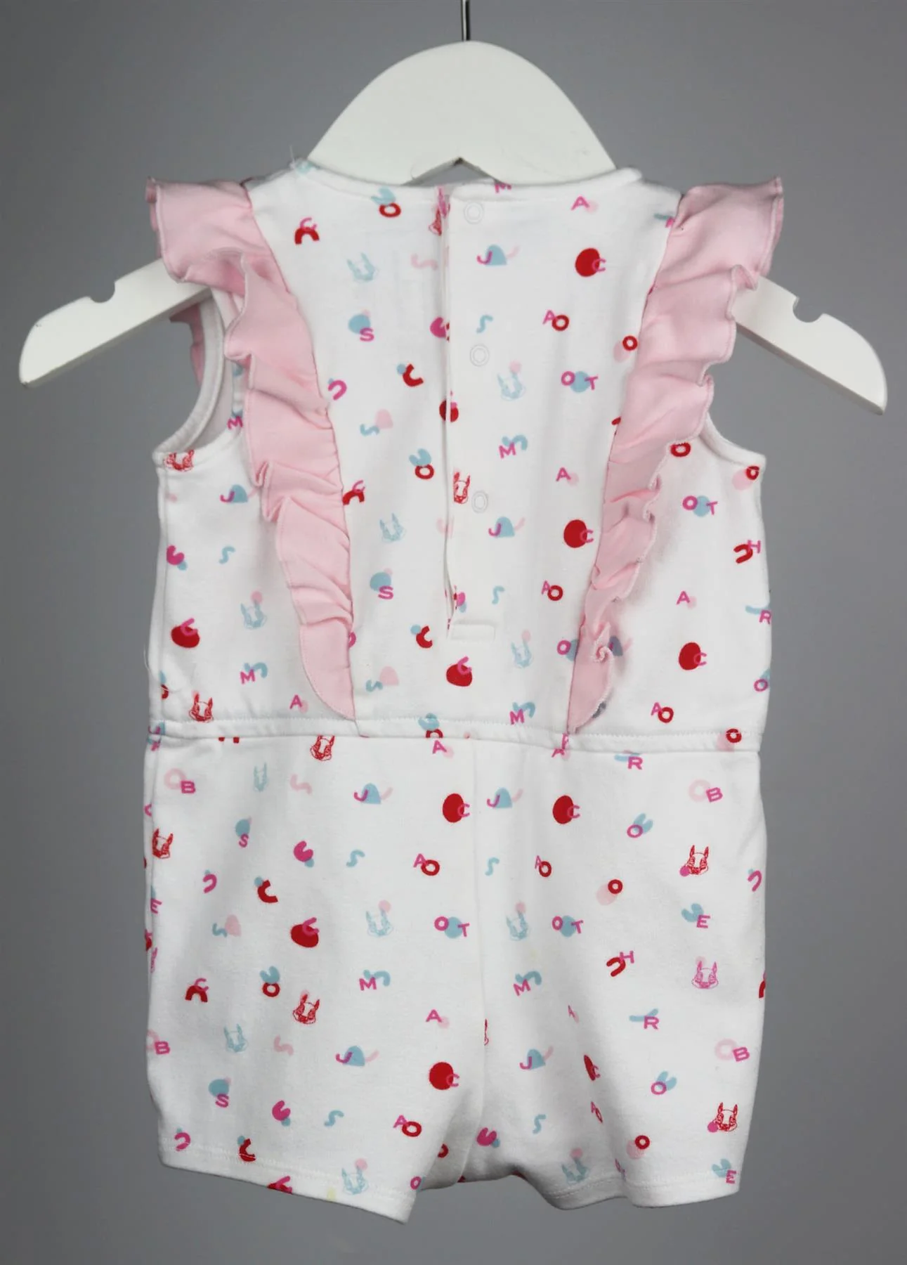 THE MARC JACOBS BABY GIRLS LOGO COTTON SHORTIE 6 MONTHS - Image 3