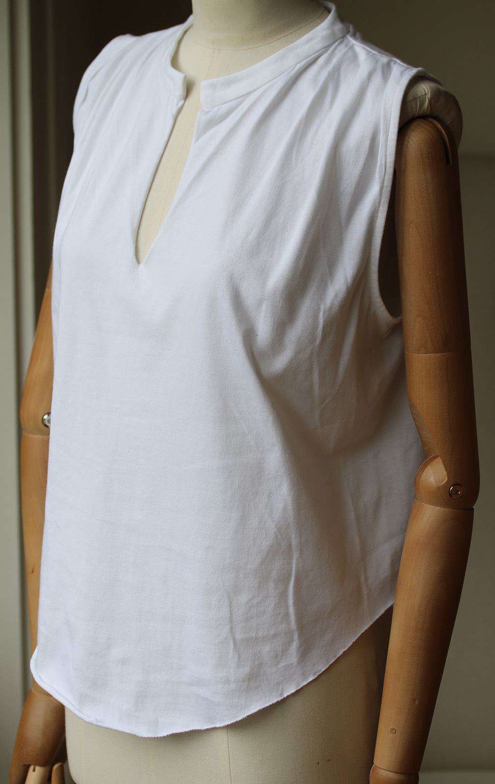 THE RANGE SLICED CREW TANK TOP SMALL - Image 4