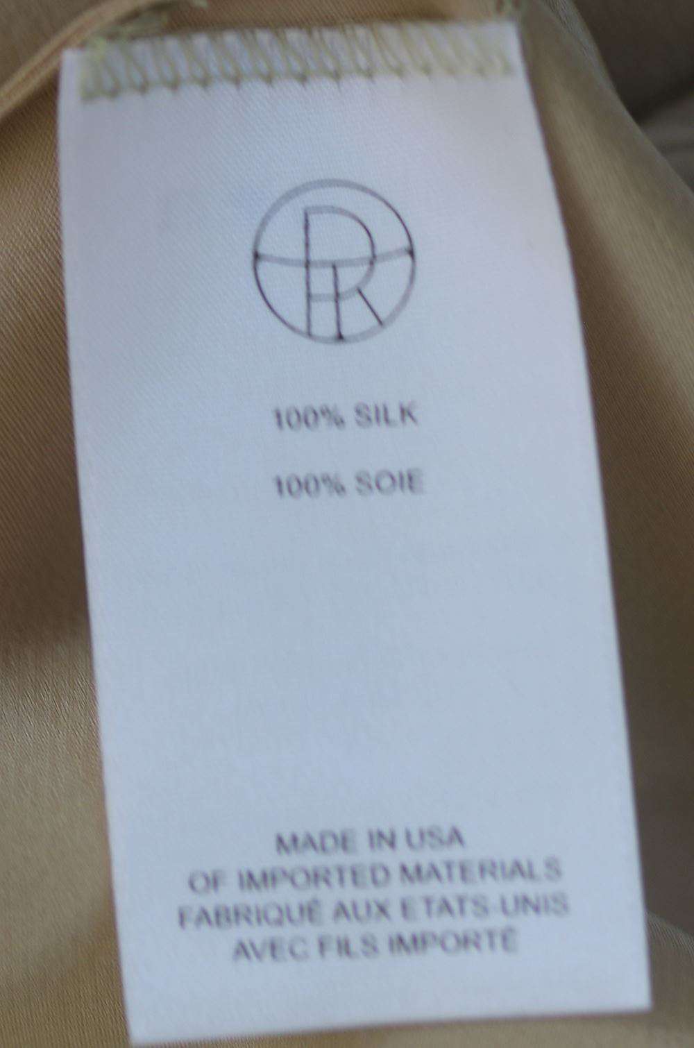 THE ROW ACA SILK CAMI DRESS US 2 UK 6 - Image 6