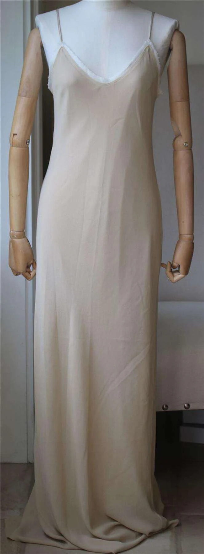 THE ROW ACA SILK MAXI DRESS US 2 UK 6 - Image 2