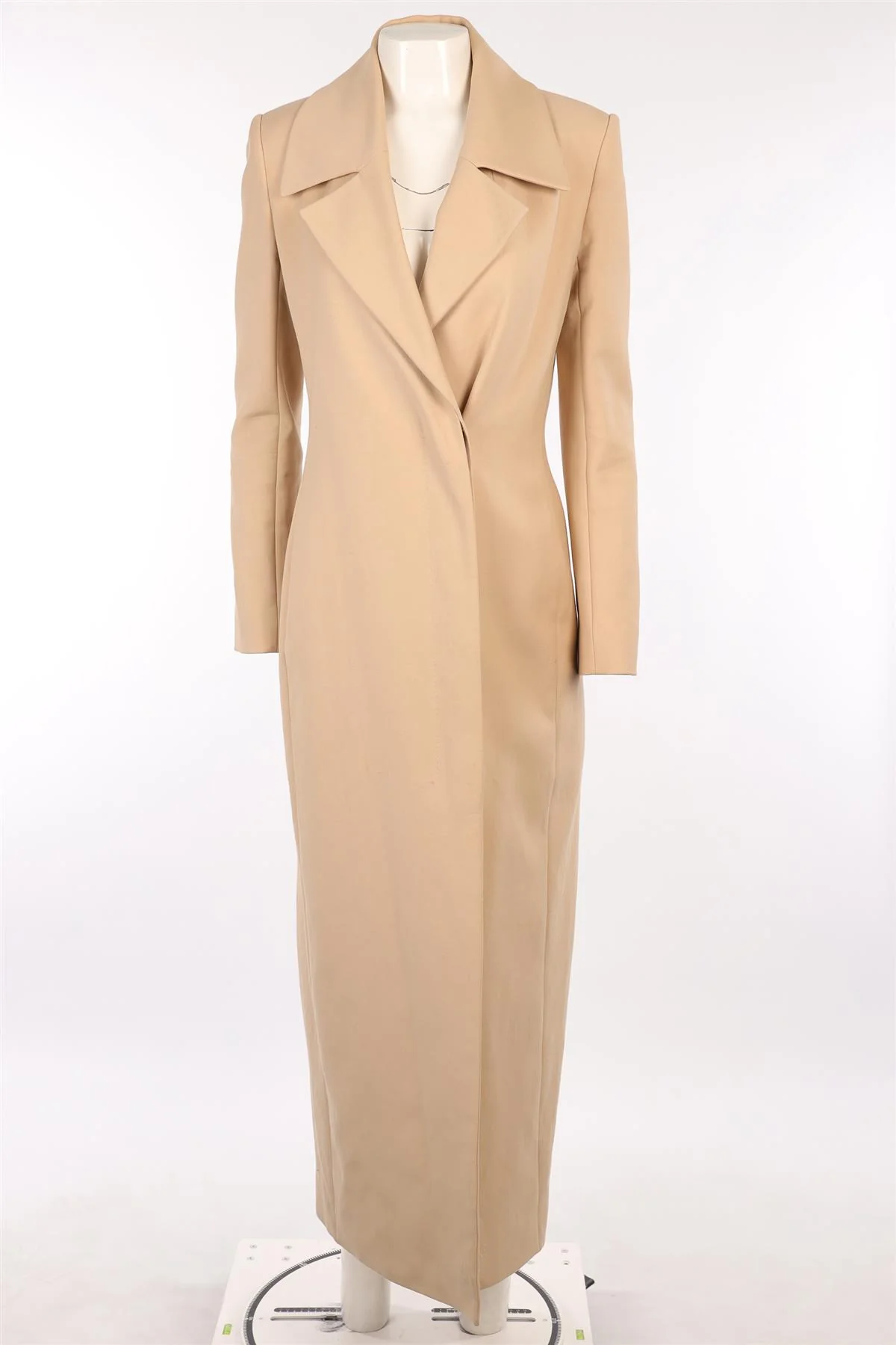 THE ROW BEIGE COTTON COAT US 8 UK 12 - Image 2