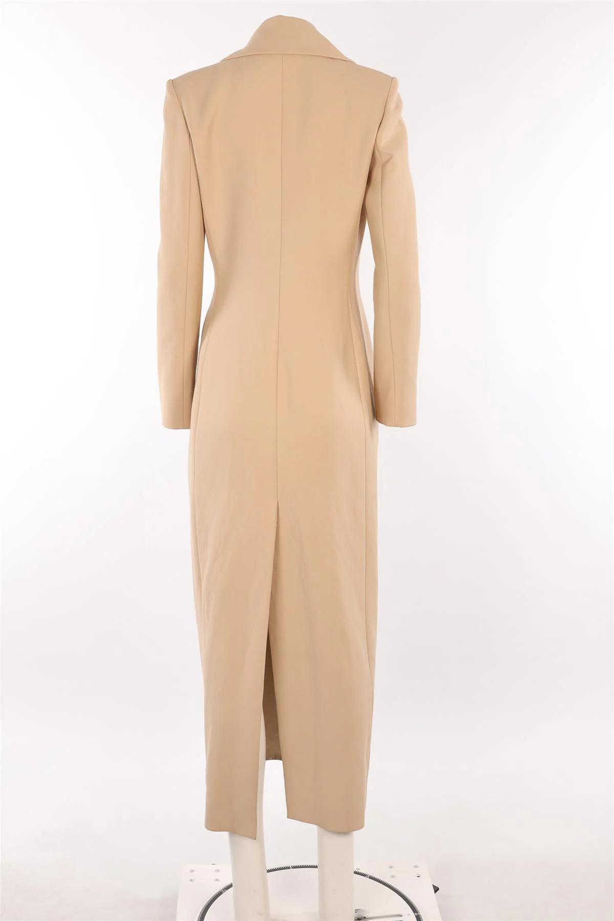 THE ROW BEIGE COTTON COAT US 8 UK 12 - Image 4
