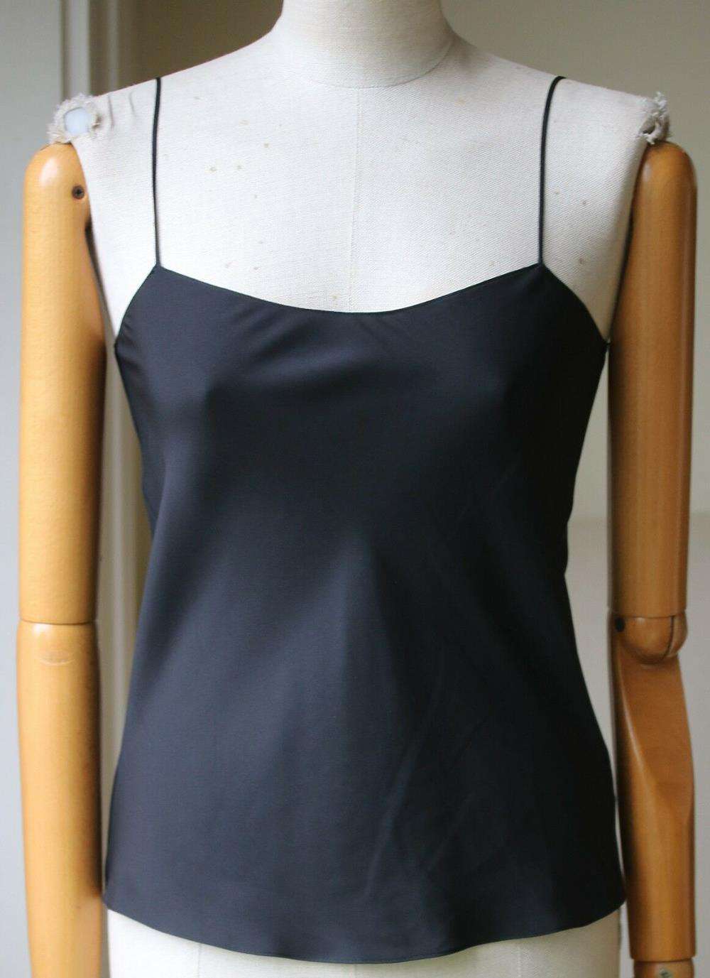THE ROW BIGGINS MATTE SATIN CAMISOLE TOP XSMALL - Image 2