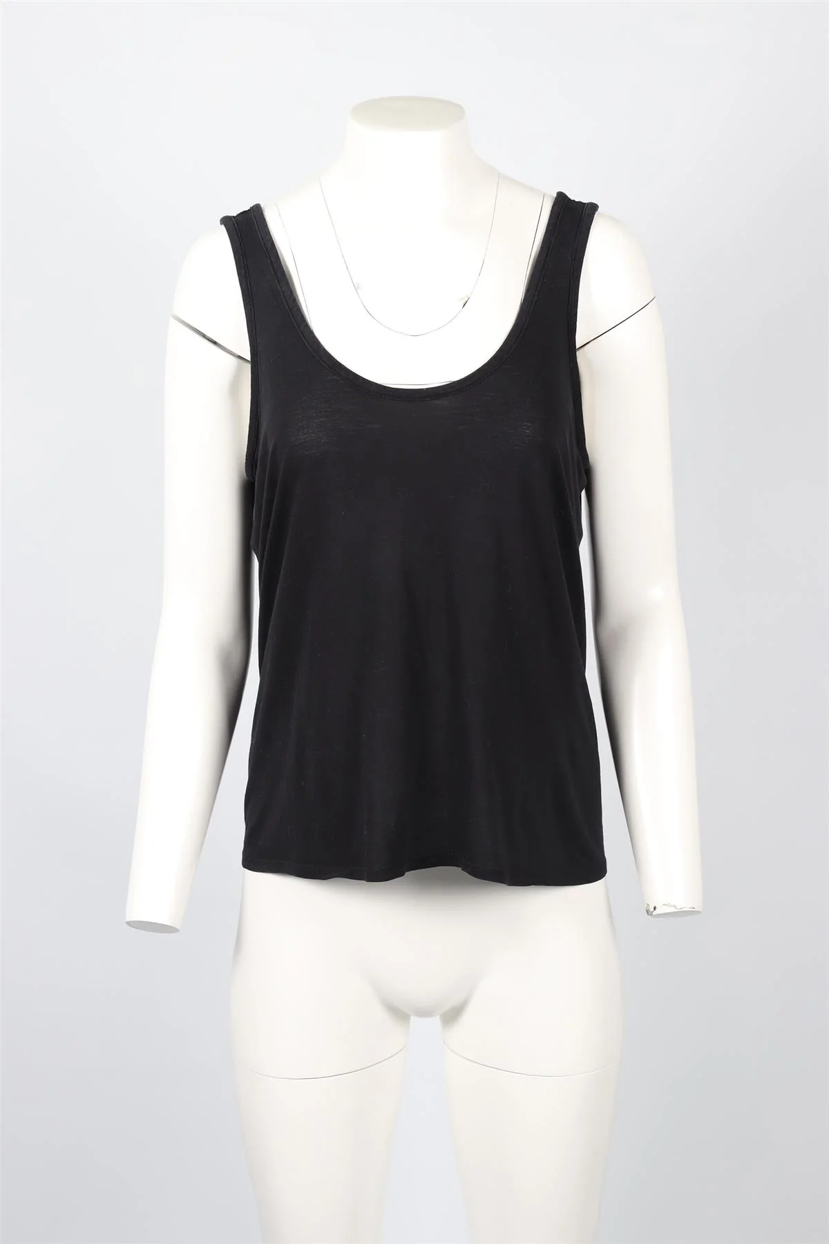 THE ROW BLACK COTTON TOP SMALL - Image 2
