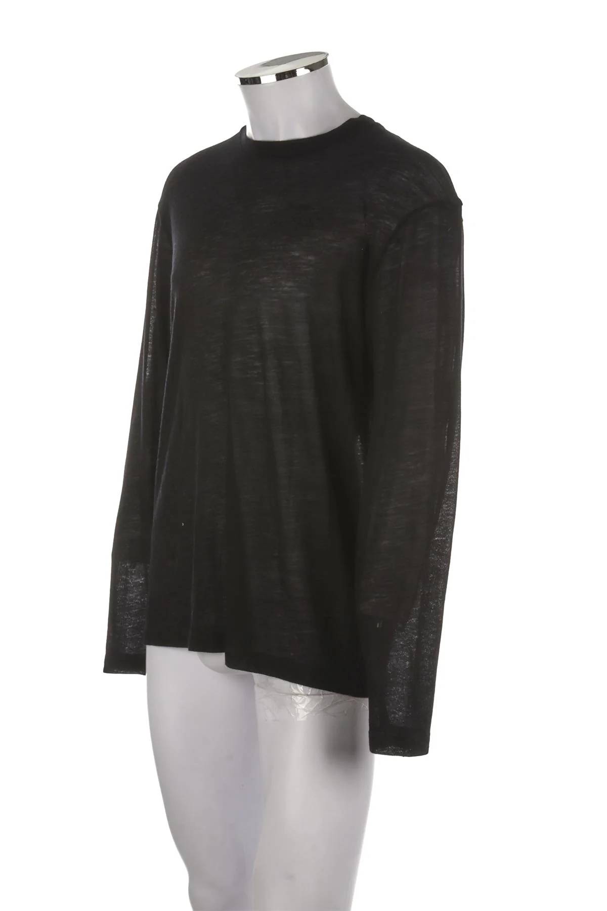 THE ROW BLACK MENS WOOL TOP MEDIUM - Image 3
