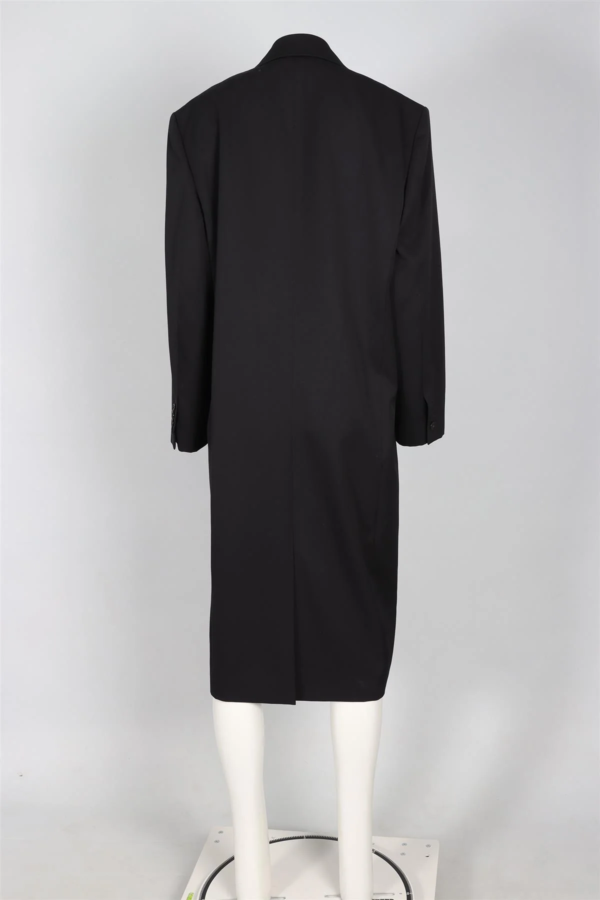THE ROW BLACK WOOL COAT MEDIUM - Image 4